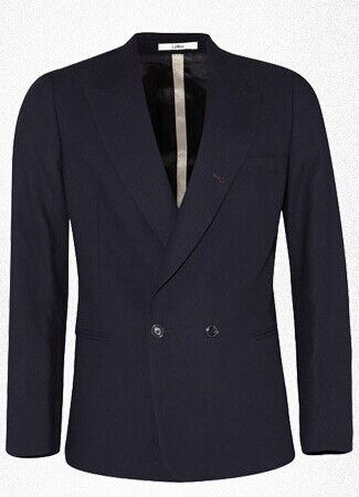 男士雙排扣西服定制