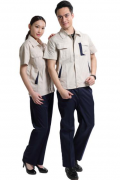夏季勞保工人工作服訂制